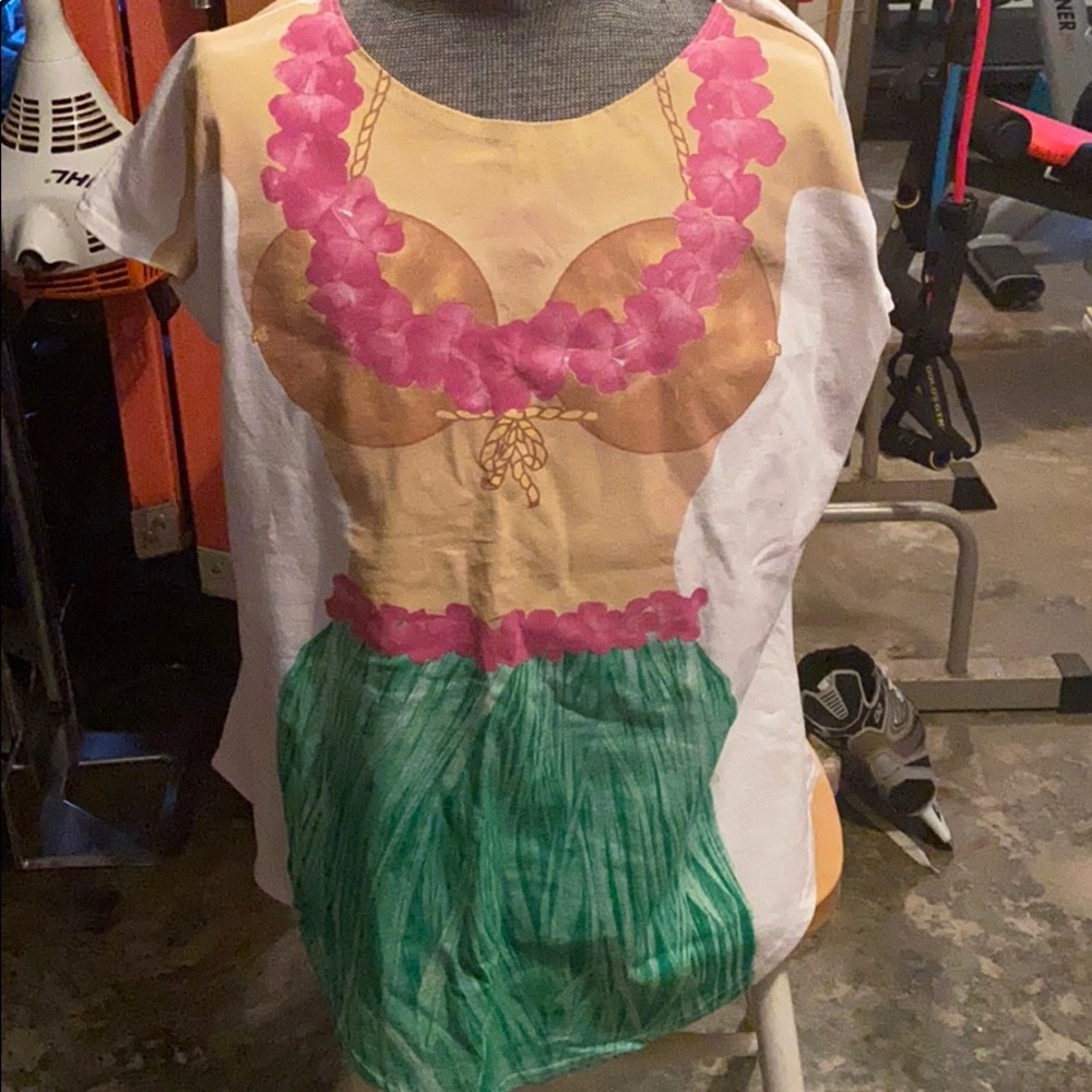 Fun luau tee shirt